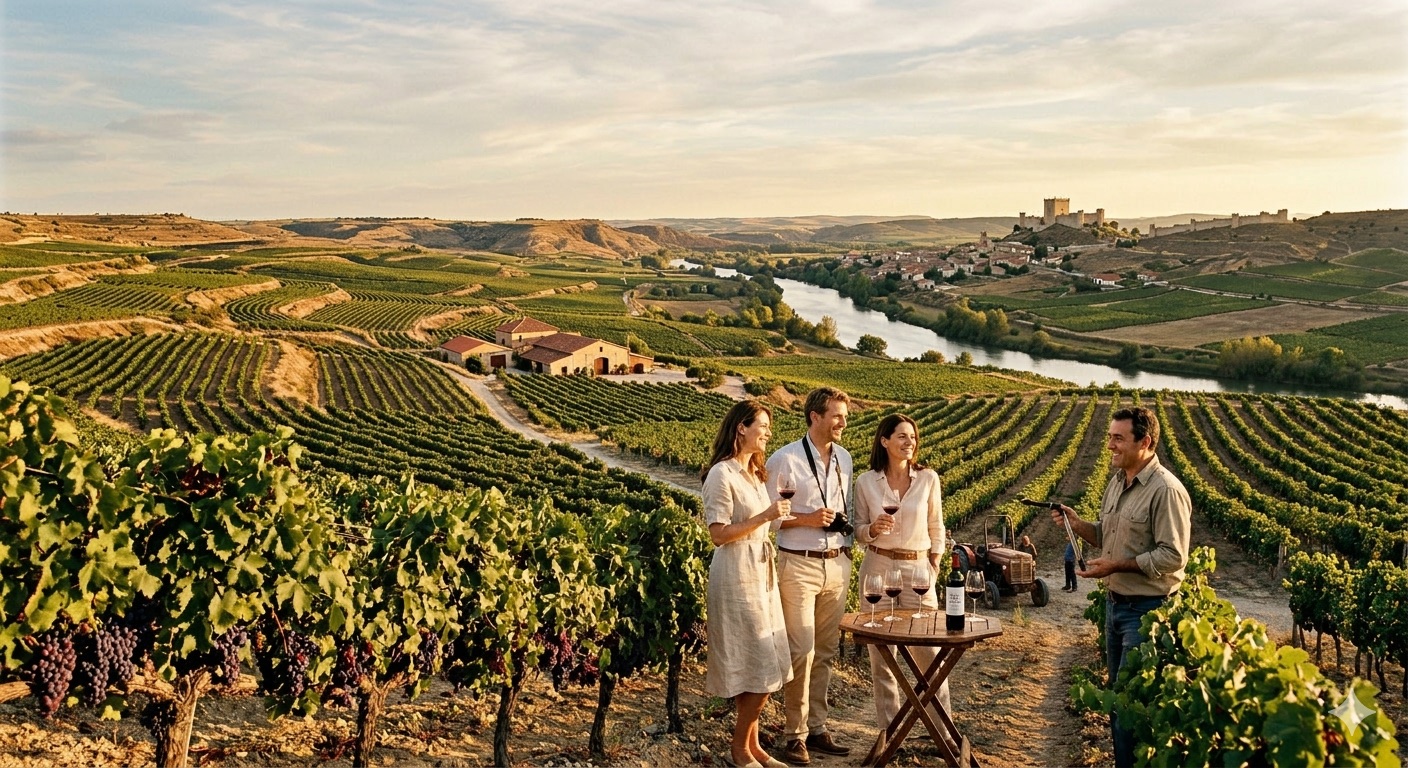 Wine country near Madrid