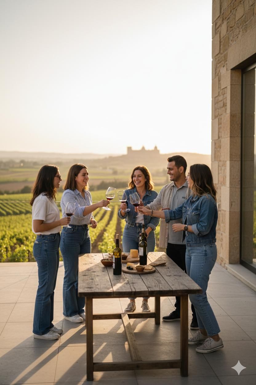 Wine country near Madrid